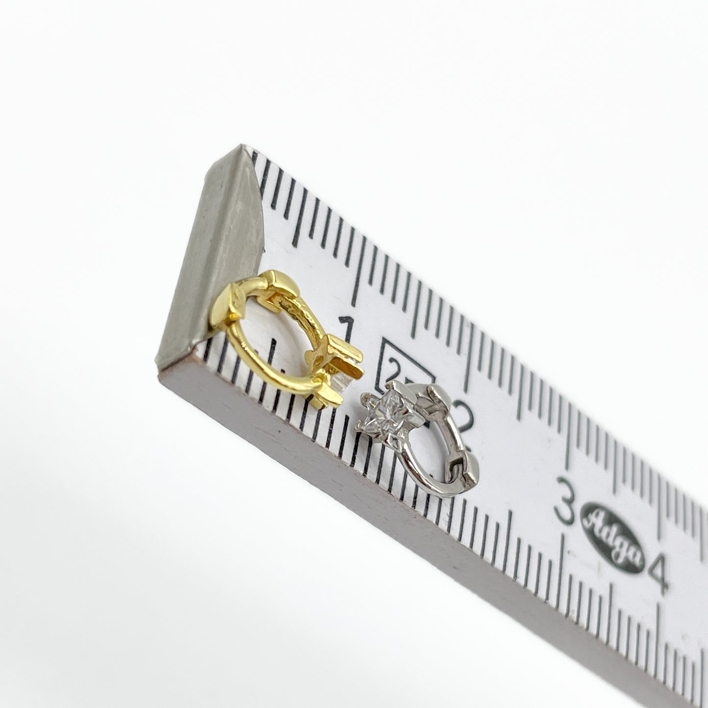 Piercing 925 Silber vergoldet Star