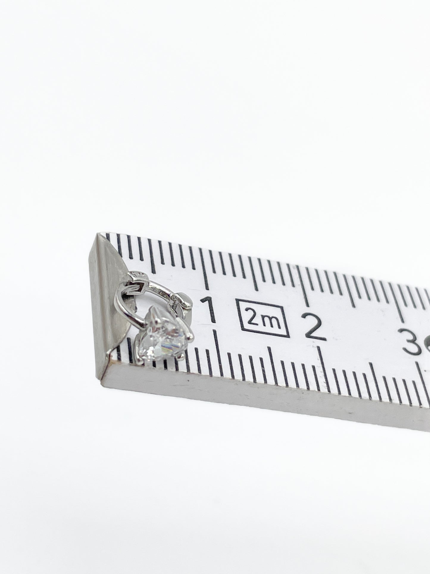 Piercing 925 Silber rook Herz