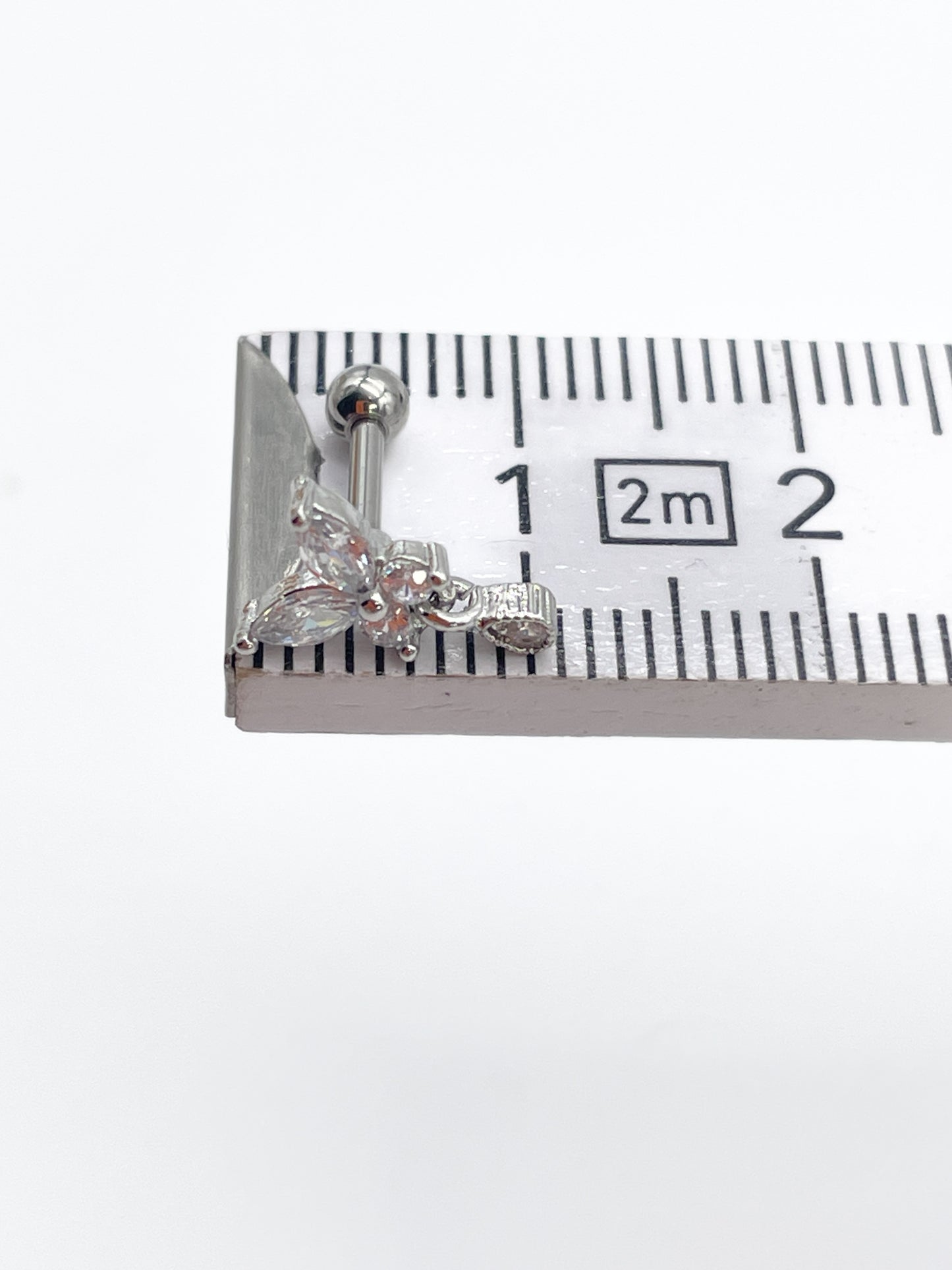 Piercing 316l Chirurgen Stahl vergoldet Schmetterling