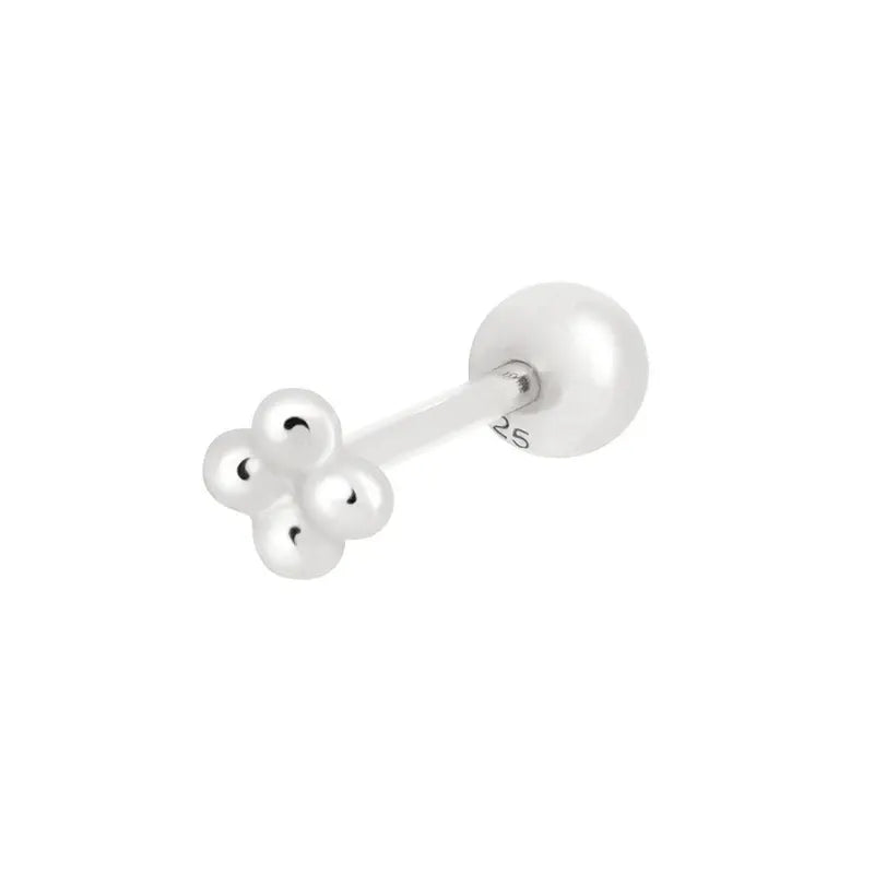 Piercing 925 Sterling Silber vergoldet helix