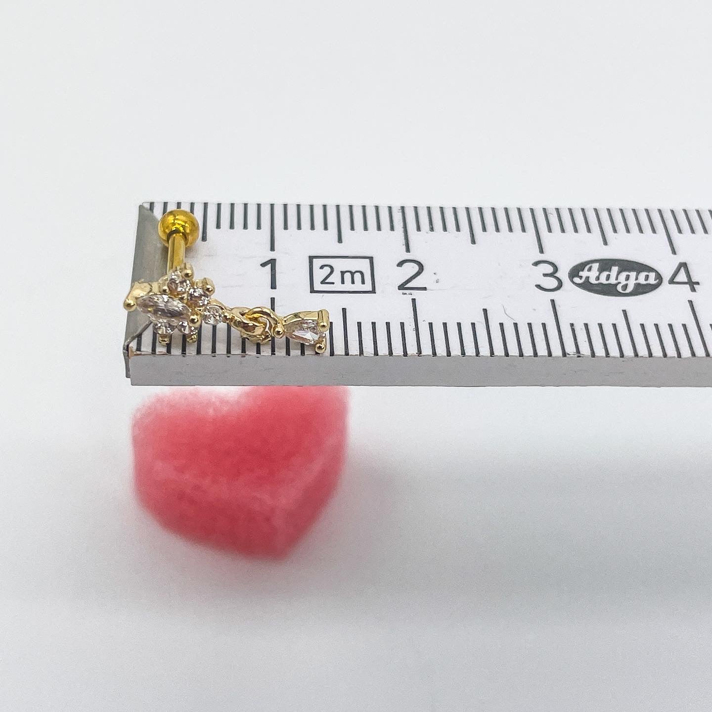 Piercing Chirurgen Stahl vergoldet