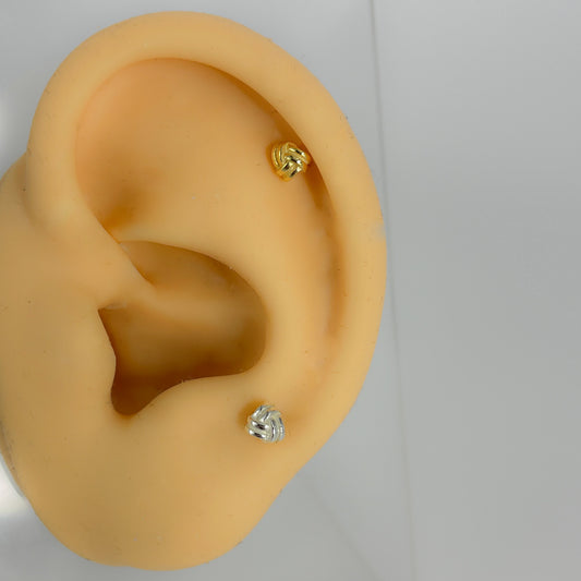 Helix s925 silber vergoldet Knoll