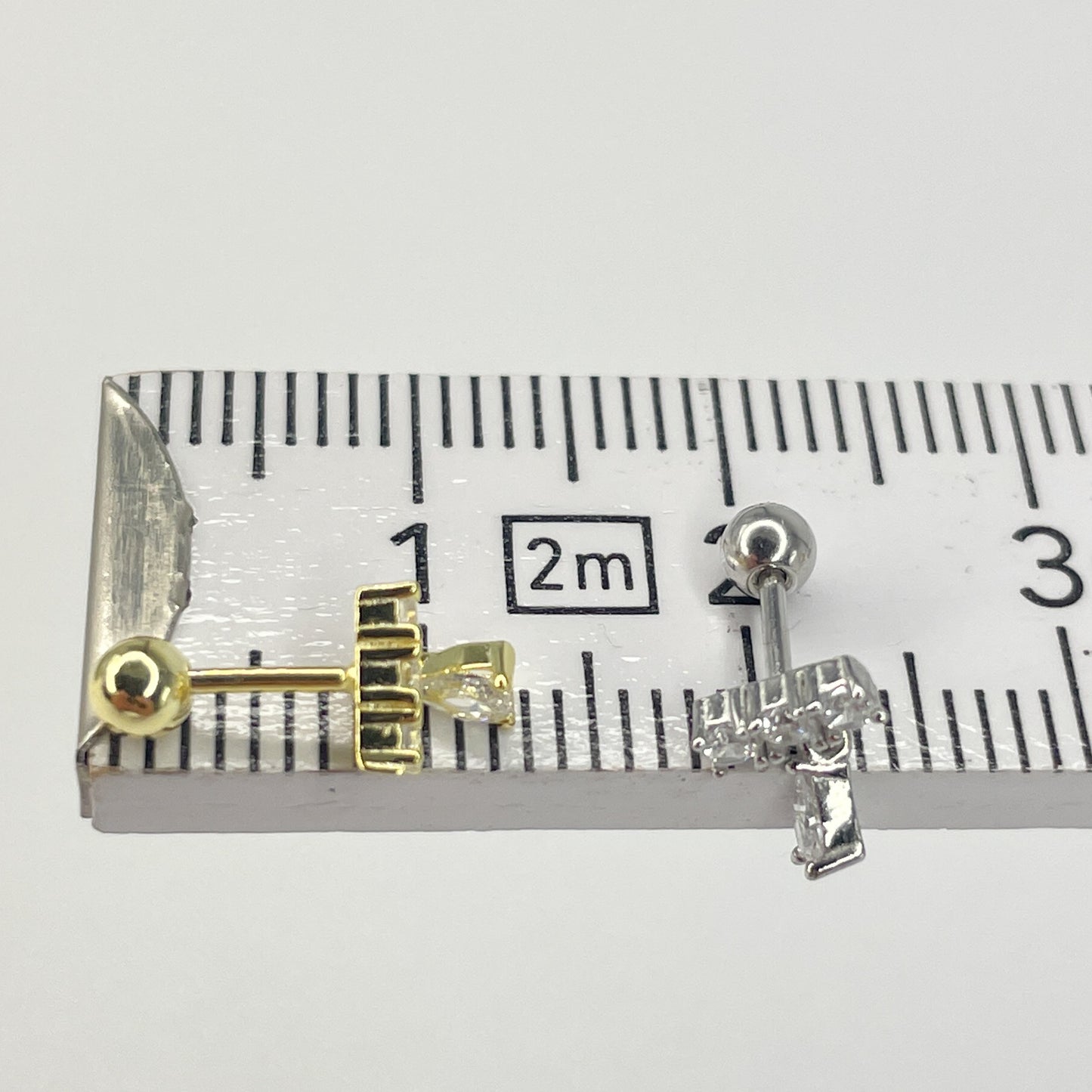 Helix Piercing 925 Silber vergoldet