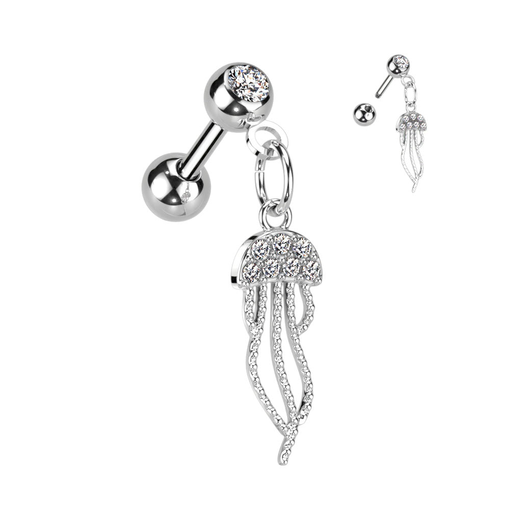 Piercing 316l Chirurgen Stahl Qualle