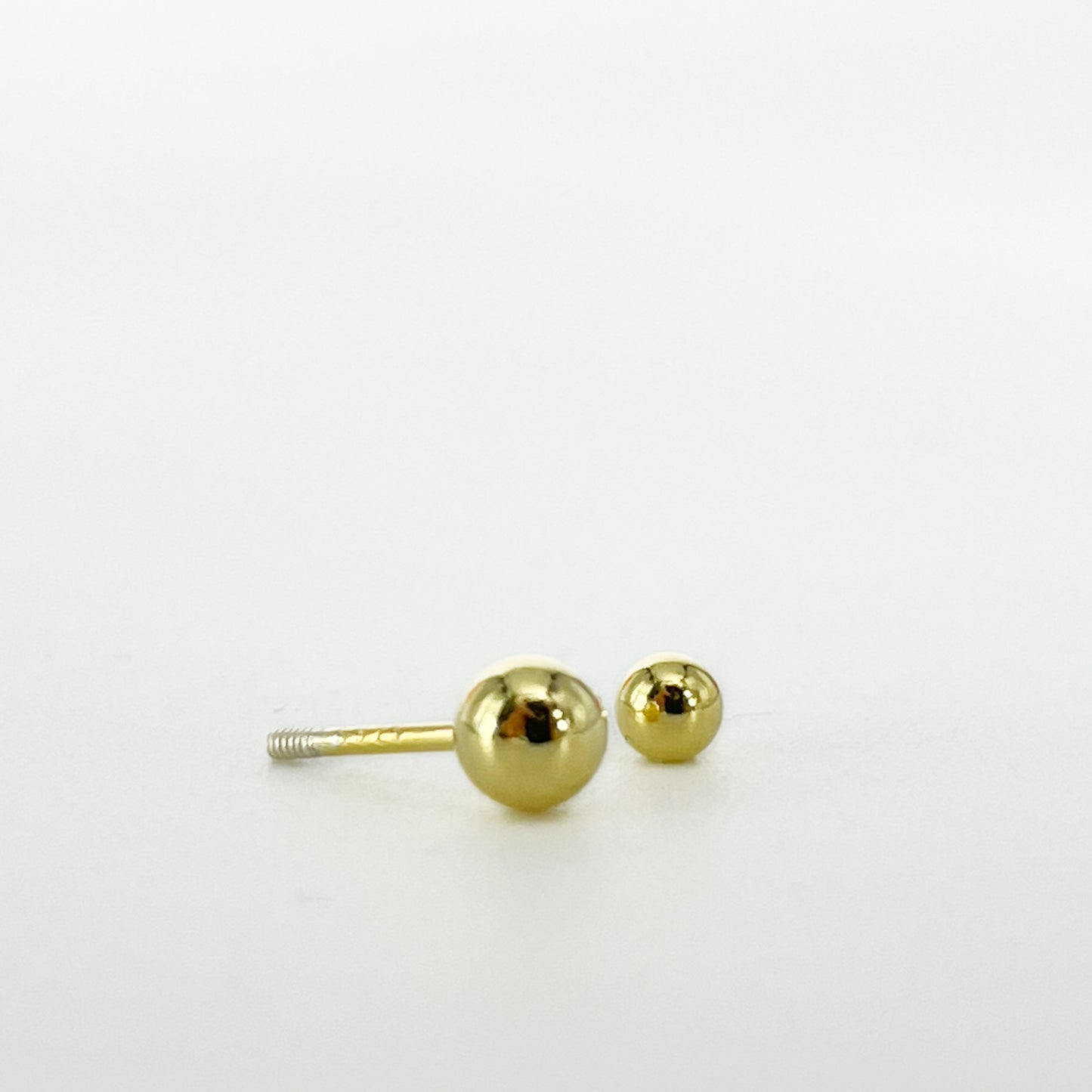 Helix 925 Sterling Silber vergoldet Ball