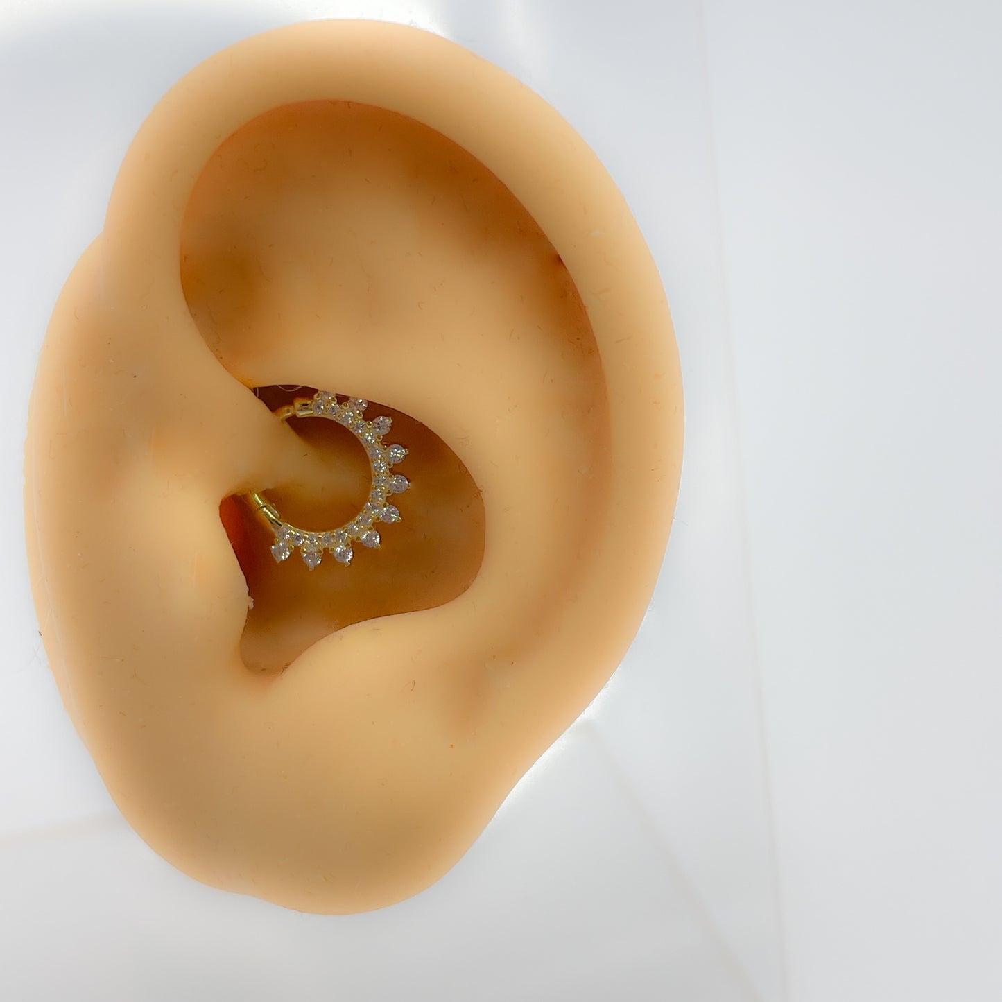 Daith piercing 925 Silber vergoldet