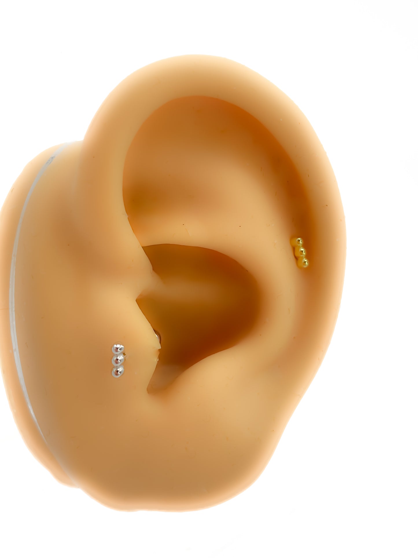 Piercing 925 Sterling Silber vergoldet helix