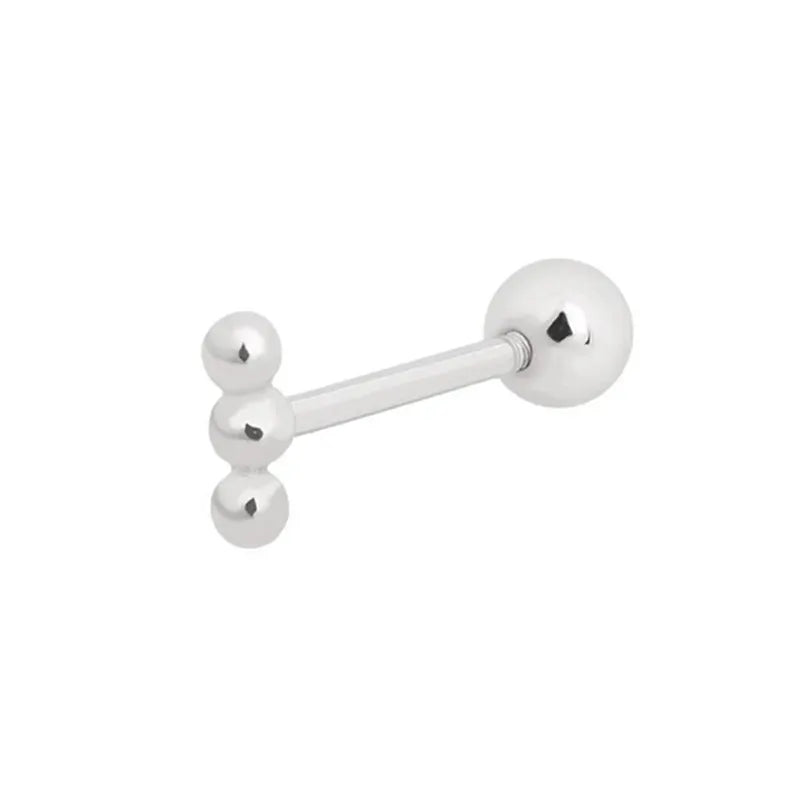 Piercing 925 Sterling Silber vergoldet helix