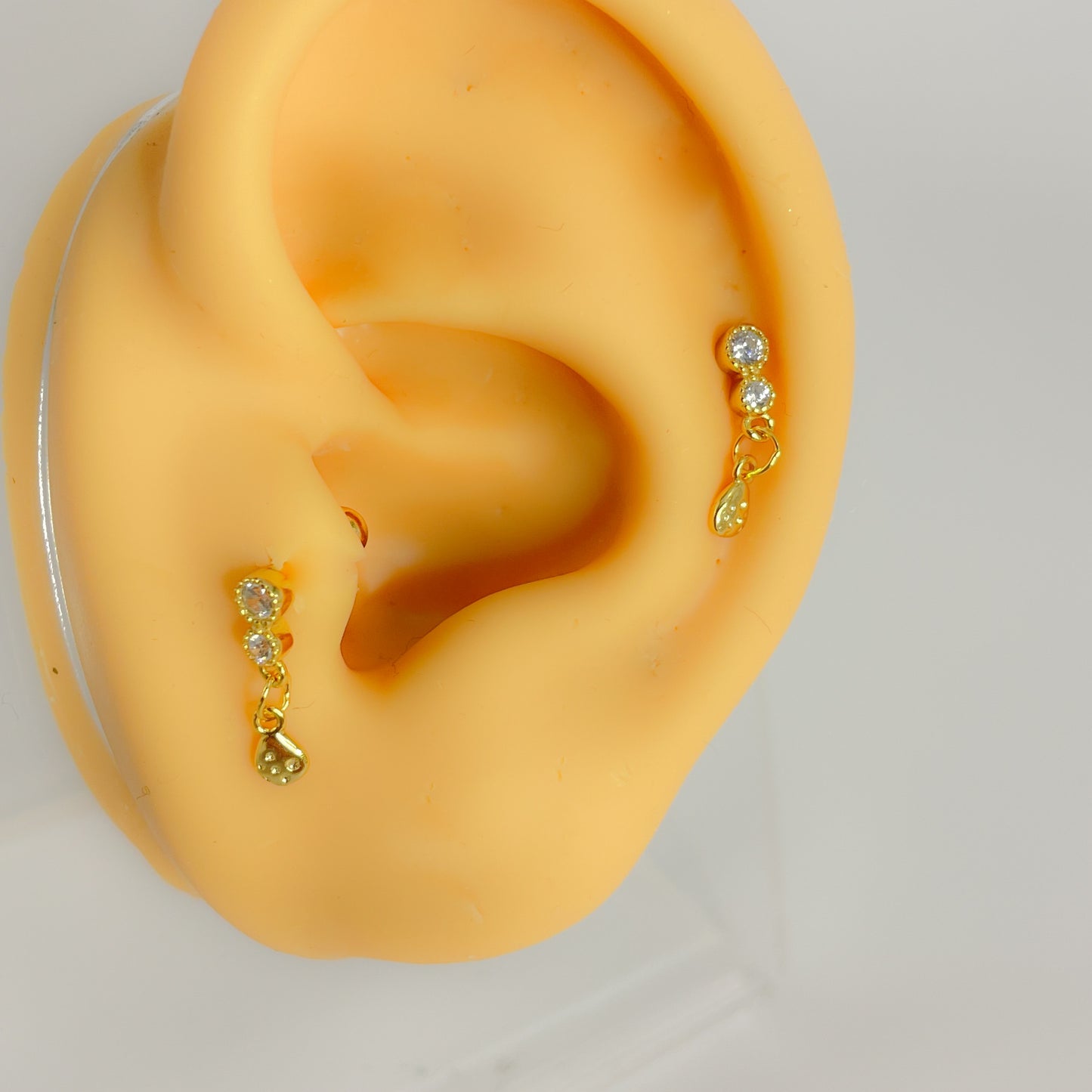 Helix 925 Sterling Silber vergoldet