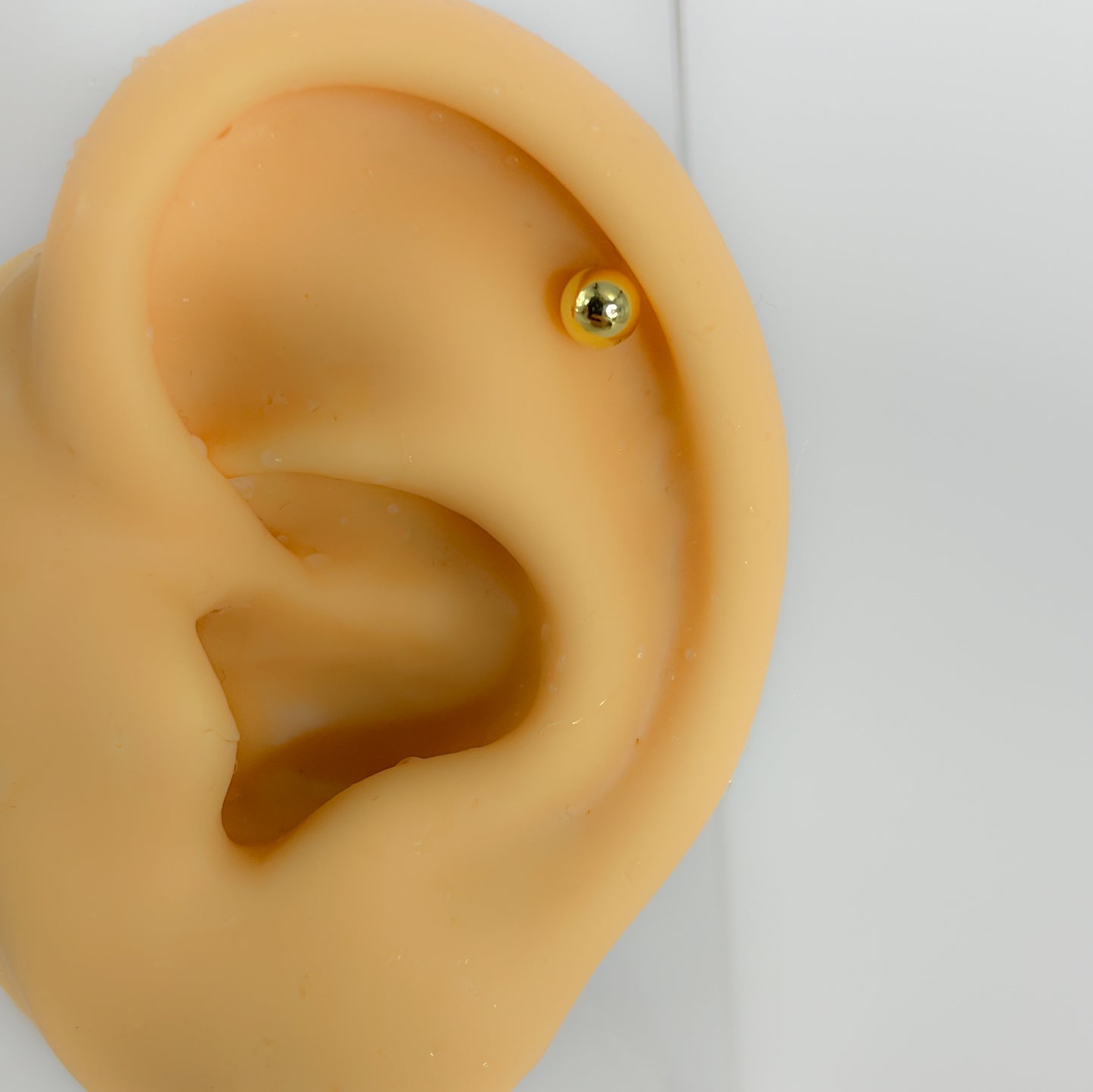Helix 925 Sterling Silber vergoldet Ball